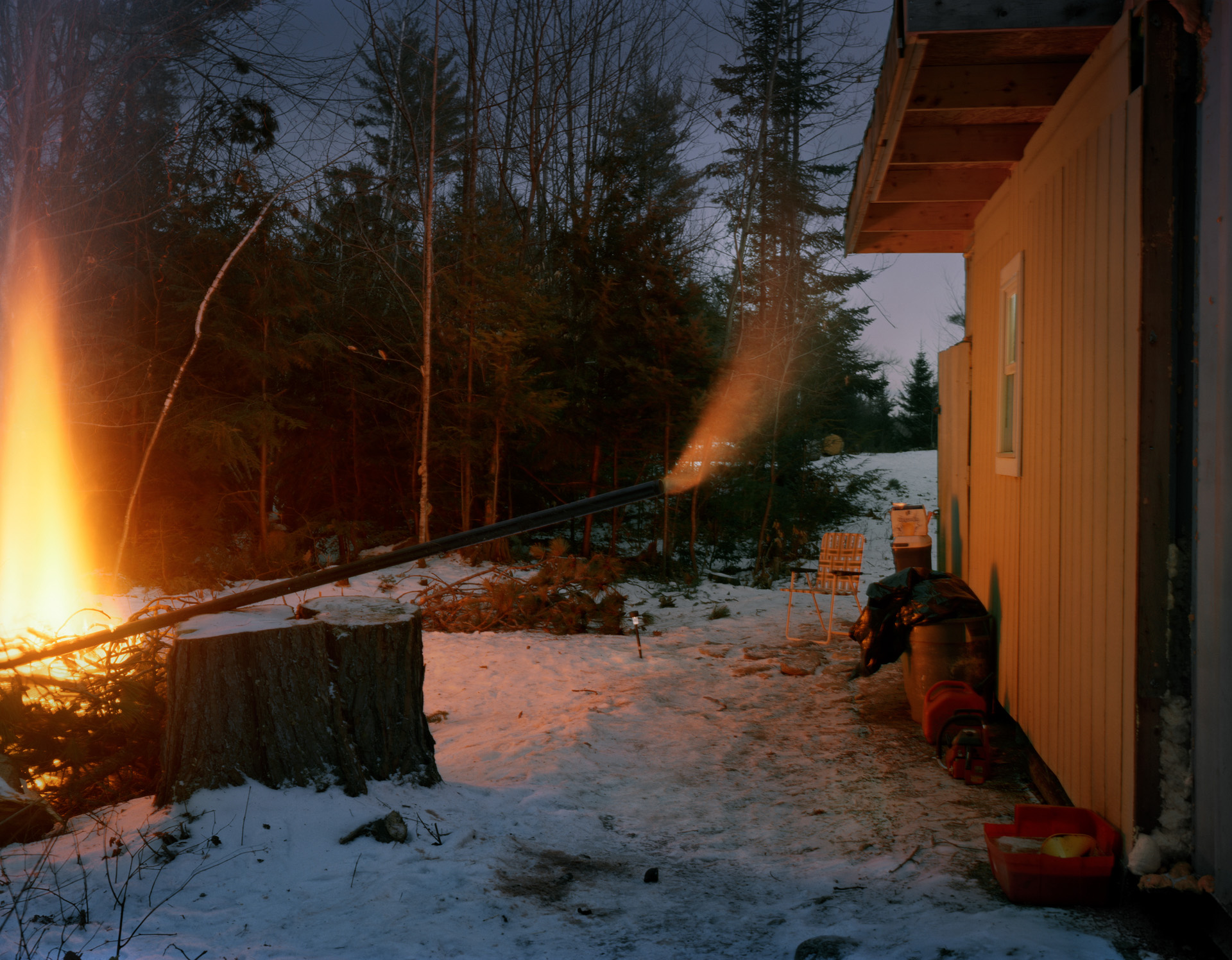 photograph from the series 60 Degrees, It's a Pretty Good Life